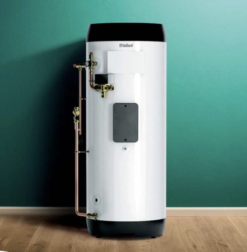 Vaillant uniSTOR Slimline Pre-Plumbed Heat Pump Cylinder 150 Litre 0020237129-Vaillant Group Uk Limited-Oceanair