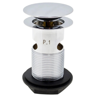 Embrass Peerless 201314 Mushroom 1 1/4" Slotted Basin Clicker Waste Chrome-Embrass Peerless-Oceanair