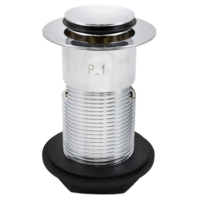 Embrass Peerless 201753 Spring Plug 1 1/4" Basin Waste Slotted Chrome-Embrass Peerless-Oceanair