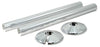 Embrass Peerless Pre-Pack Talon Snappit Pipe Covers & Collars Chrome (2 of Each) 317290-PAC-Embrass Peerless-Oceanair