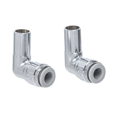 Altecnic Chrome Push Fit Stem Elbows (Pair) 10mm x 15mm-Altecnic Ltd-Oceanair