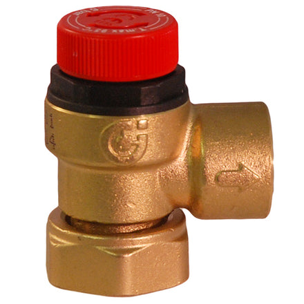 Altecnic Caleffi Pressure Relief Valve 3/4" Loose Nut X 1/2"-Advanced Water Company Ltd-Oceanair