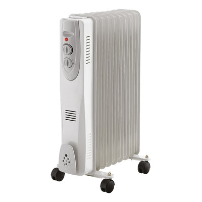 Arctic Hayes 2kW Electric Portable Oil Filled Radiator A998775-Arctic Hayes-Oceanair