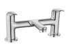 Bristan Aster bath filler chrome on a white background