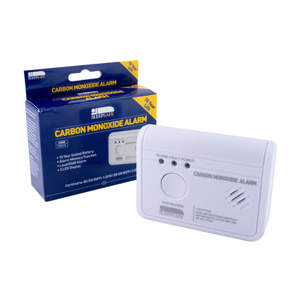 Arctic Hayes SleepSafe 10 Year Carbon Monoxide Alarm COA10-Arctic Hayes Ltd (Via Nmbs)-Oceanair