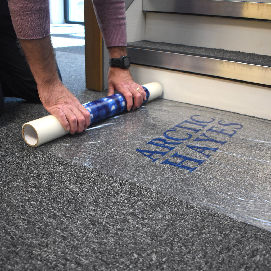 Arctic Hayes Self-Adhesive Carpet Protector Roll 600mm x 25m CP1-Arctic Hayes Ltd (Via Nmbs)-Oceanair