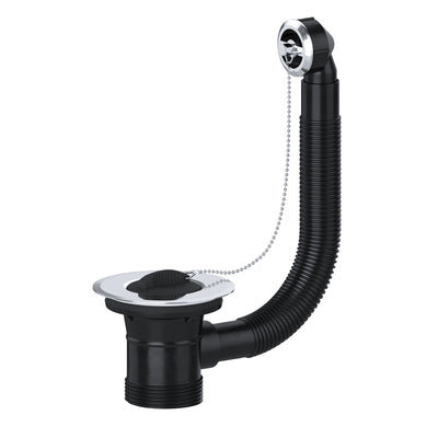 Viva 1 1/2" Combination Sink Waste Chrome 40mm CWS01-Mercantile Ventures Ltd-Oceanair