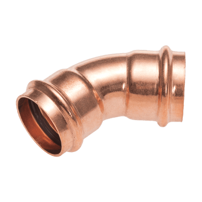 Conex Banninger B Press Copper 45 Degree Obtuse Equal Elbow 15mm P5041 01500000 - B Press Equal Elbow - CONEX UNIVERSAL LIMITED - Oceanair