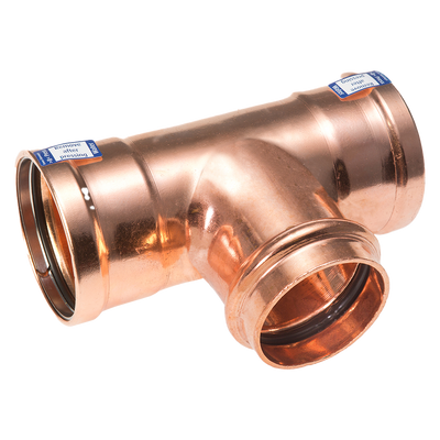 Conex Banninger B Press Copper Branch Reduced Tee 28mm x 28mm x 15mm P5130 02815028 - B Press Branch Reduced Tee - CONEX UNIVERSAL LIMITED - Oceanair