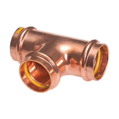 Conex Banninger B Press Copper Gas Equal Tee 15mm PG5130 0151515 - B Press Gas Tee - CONEX UNIVERSAL LIMITED - Oceanair