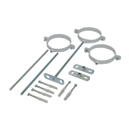 Vaillant ecoTEC Flue Support Clips 100mm 3 Pack 303935 - Adjustable Flue Support Clips - VAILLANT GROUP UK LIMITED - Oceanair