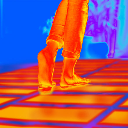 i-warm Flux Infrared Underfloor Heating 50cm 8m2 Pack (220w/m2)-Radiant Heat 360-Oceanair