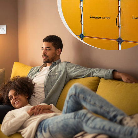 i-warm Omni Infrared Heating Module 78x78cm (150w)-Radiant Heat 360-Oceanair