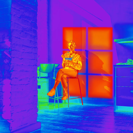 i-warm Omni Infrared Heating Module 78x78cm (150w)-Radiant Heat 360-Oceanair