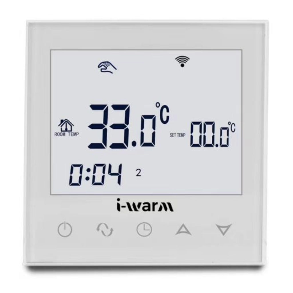i-warm Smart Thermostat 16a White-Radiant Heat 360-Oceanair
