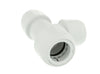 Hep2O Plastic Push-Fit Reducing Tee White 15mm x 10mm x 10mm HD14/15W-Wavin Uk Ltd (Via Nmbs)-Oceanair
