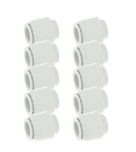 Hep2O Plastic Push-Fit Stop End 10mm White HD62/10W-Wavin Uk Ltd (Via Nmbs)-Oceanair
