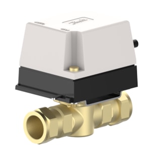Danfoss HP22 22mm 2 Port Motorised Valve Shoe Type 087N6609-Danfoss Ltd-Oceanair