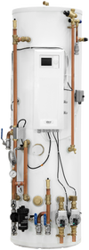 Ideal Logic Air DHW Pre-Plumbed Cylinder 180L 1 Zone Inc Control & Buffer 236206-Ideal Boilers Limited-Oceanair