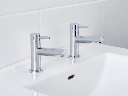 Bristan Mios 1/2 Inch Basin Taps Chrome MIO 1/2 C-Bristan-Oceanair