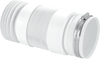McAlpine Flexible Straight Back to Wall WC Pan Connector WC-F21R-Mcalpine & C0 Ltd-Oceanair