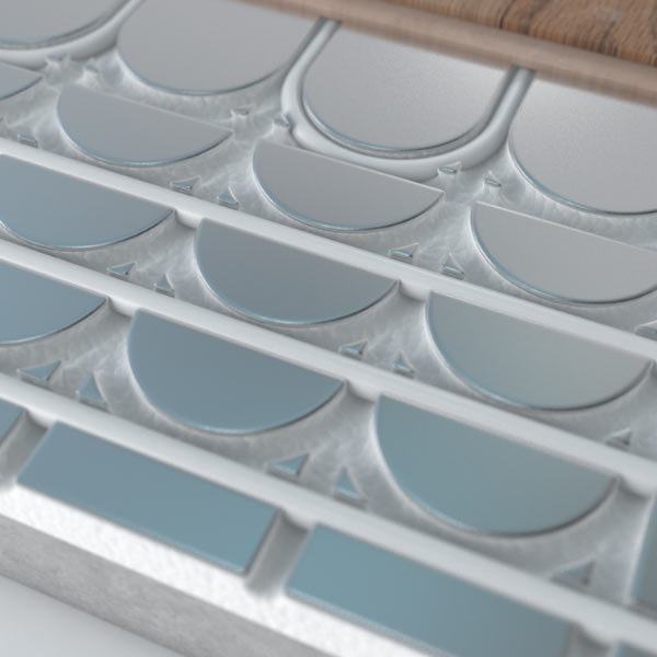 Routed Low-Profile Light