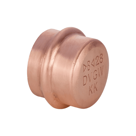 Conex Banninger B Press Copper Gas Stop End 15mm PG5301 0280000-Conex Universal Limited-Oceanair