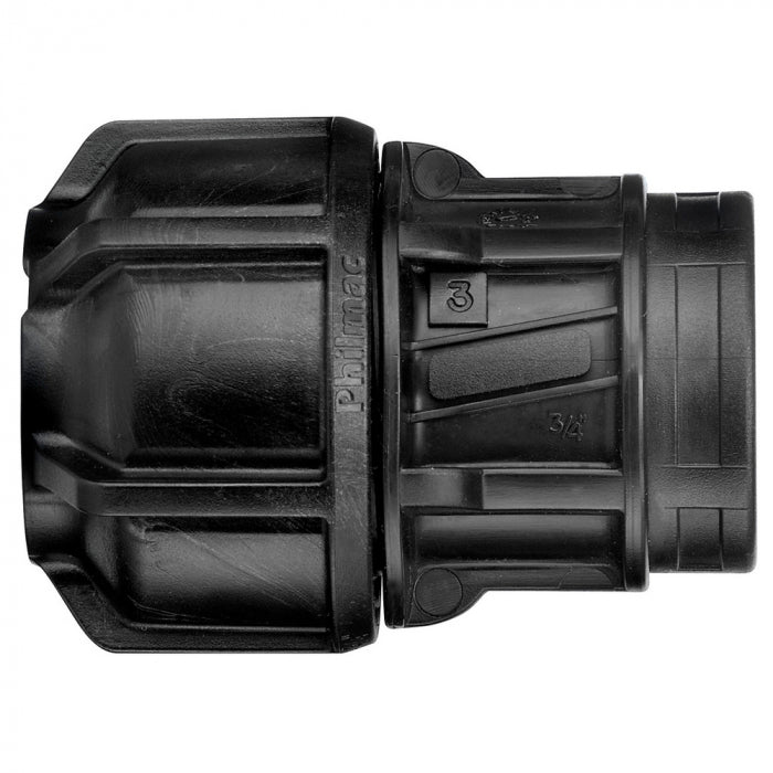 Philmac 9832 3G Metric/ Imperial End Connector FI 25mm 3/4” X 3/4” BSP-Agrii Tanks & Drainage Solutions-Oceanair