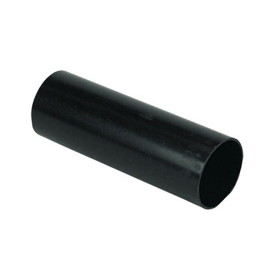 FloPlast Round Downpipe Black 68mm x 2.5m RP2.5B-Floplast (Via Nmbs)-Oceanair