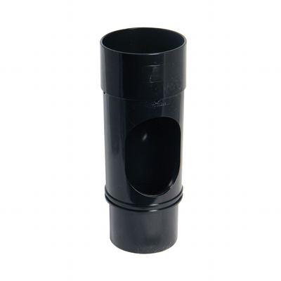 FloPlast Round Downpipe Access Pipe Black 68mm RX1B-Floplast (Via Nmbs)-Oceanair