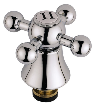 Bristan Basin Tap Revivers With Traditional Handles Chrome R 1/2 TC-Bristan-Oceanair