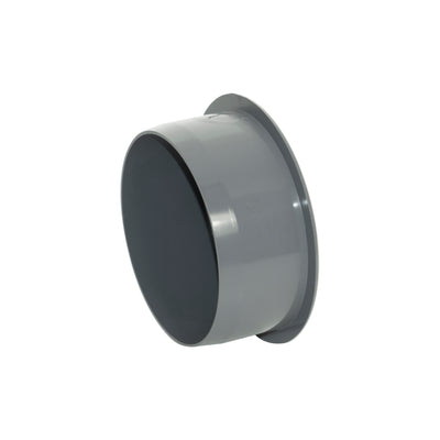FloPlast Soil Socket Plug Grey 110mm SP296G-Floplast (Via Nmbs)-Oceanair