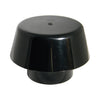 FloPlast Soil Extract Cowl Black 110mm SP310B-Floplast (Via Nmbs)-Oceanair