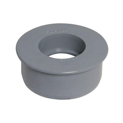 FloPlast Soil Waste adapter 110mm x 50mm Grey SP95G-Floplast (Via Nmbs)-Oceanair