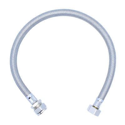 Viva 1/2" x 15mm x 500mm Flexible Hose Tap Connector SSH1/A-Mercantile Ventures Ltd-Oceanair