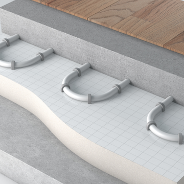 Pipe In Screed Underfloor Heating System