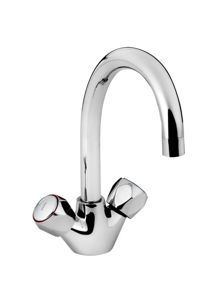 Bristan Club Monobloc Sink Mixer Tap Chrome VAC2 SNK C MT-Bristan-Oceanair