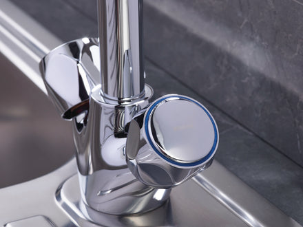 Bristan Club Monobloc Sink Mixer Tap Chrome VAC2 SNK C MT-Bristan-Oceanair