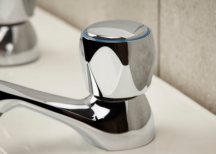 Bristan Club Basin Pillar Taps Chrome VAC 1/2 C MT-Bristan-Oceanair