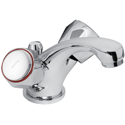 Bristan Club Basin Mixer Tap with Pop-Up Waste Chrome VAC BAS C MT-Bristan-Oceanair