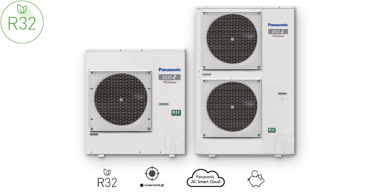 Panasonic Mini ECOi LZ2 Heat Pump Systems R32-Panasonic-Oceanair