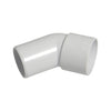 FloPlast ABS Solvent Weld 135 Degree Conversion Bend White 40mm WS77W-Floplast (Via Nmbs)-Oceanair