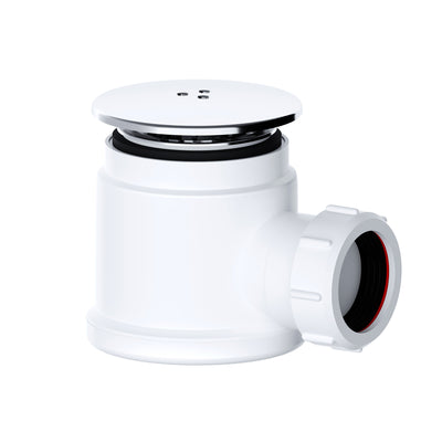 Viva 40mm Easi-Flo Shower Trap For 50mm Tray Chrome WTSH40-Mercantile Ventures Ltd-Oceanair