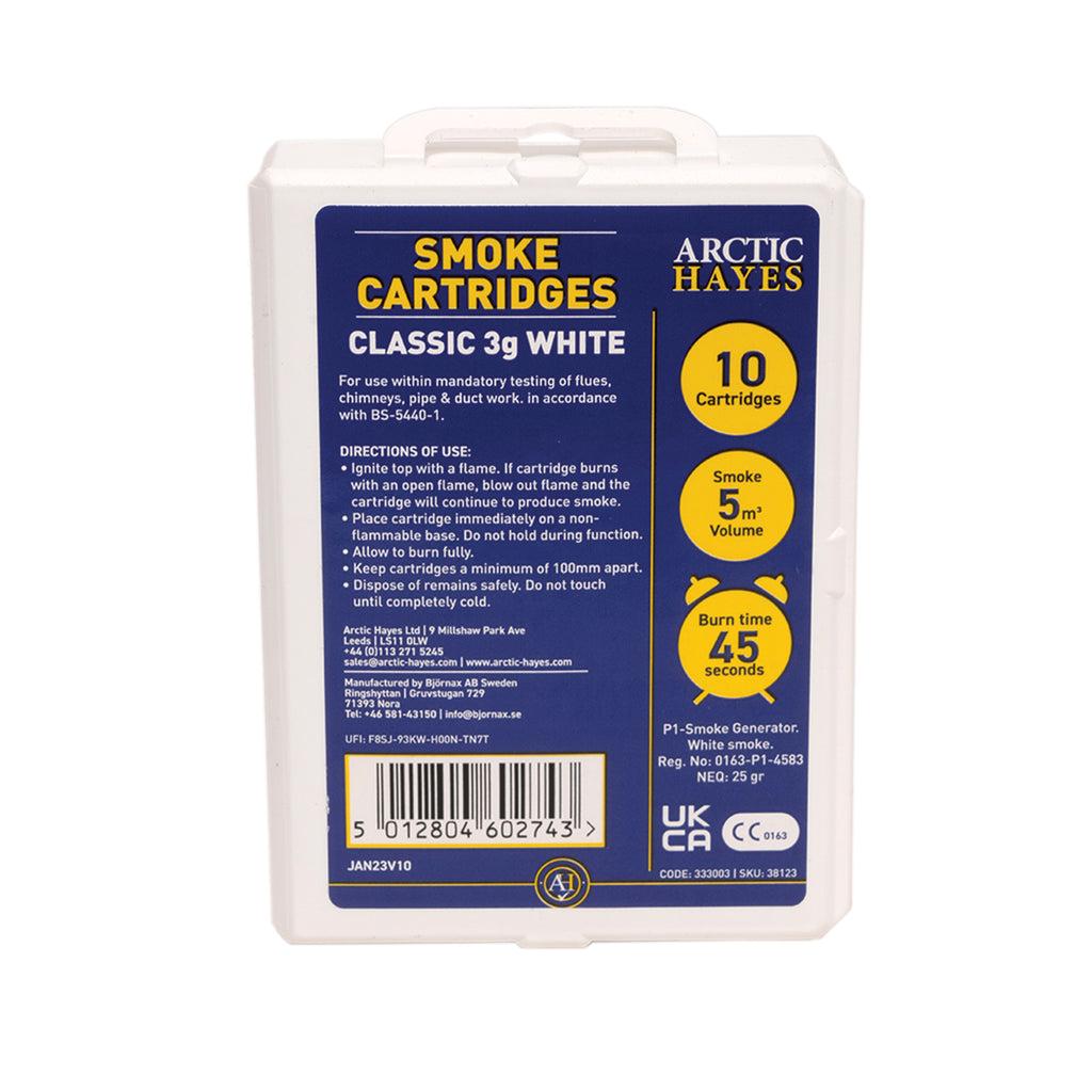 Arctic Hayes 3g White Smoke Cartridges Stood up