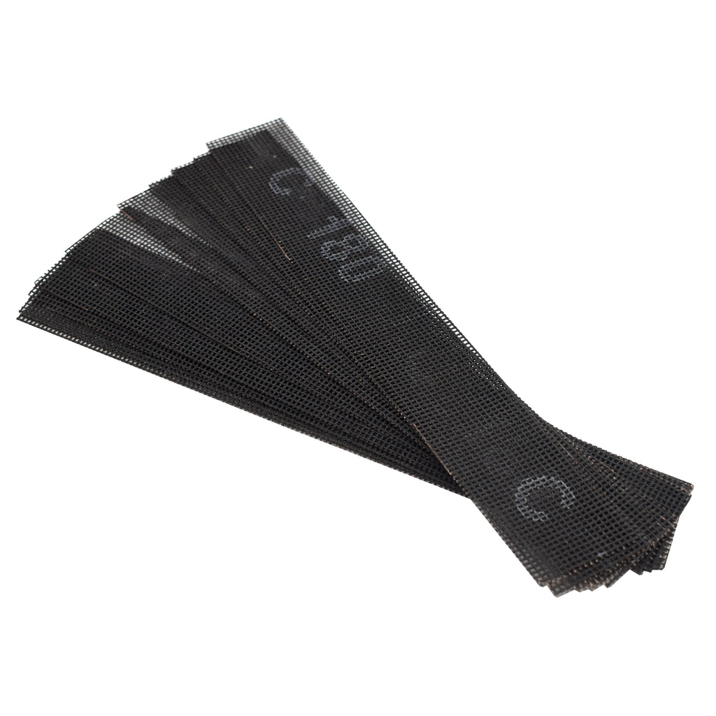 Arctic Hayes Mini Abrasive Strips 180 Grit 10Pk A662100 Fanned Out