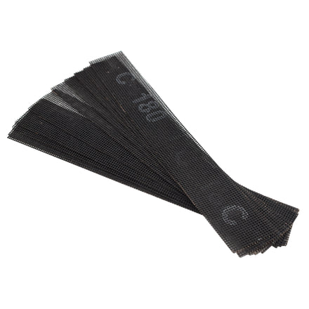 Arctic Hayes Mini Abrasive Strips 180 Grit 10Pk A662100 Fanned Out