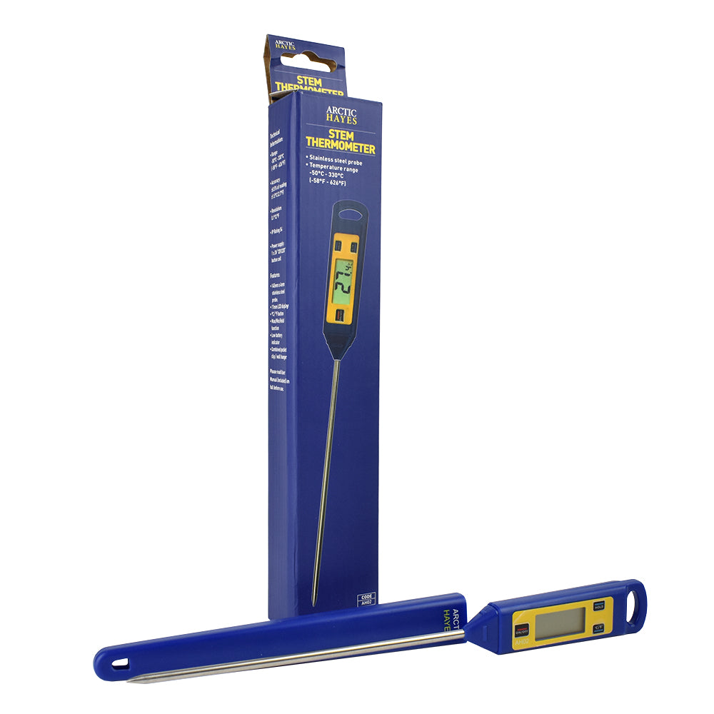 Arctic Hayes Stem Thermometer AH02 Packaging