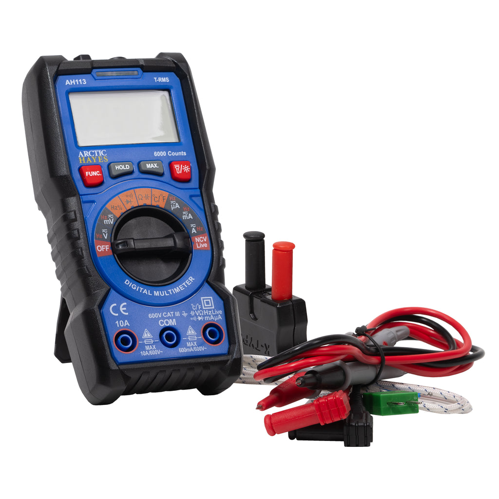 Arctic Hayes Digital Multimeter Side View