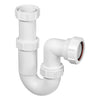 McAlpine 1 1/2" Adjustable Inlet Tubular 'P' Trap ASC10