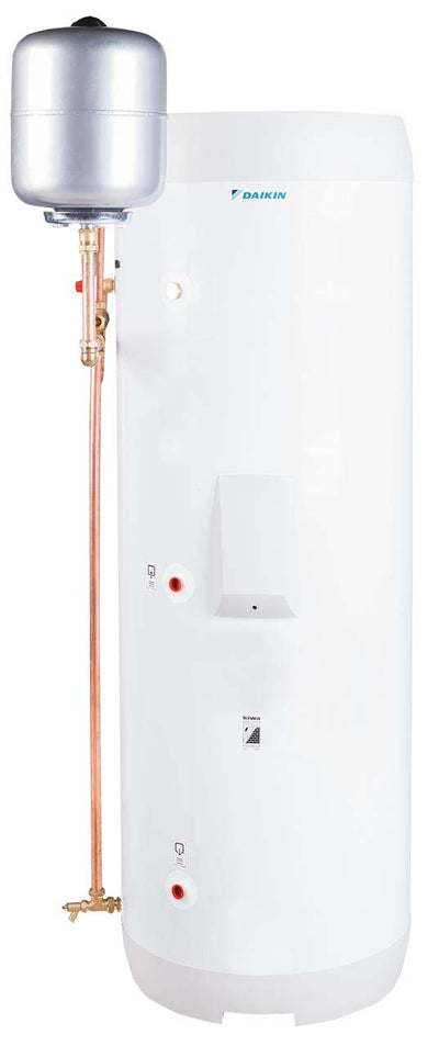 Daikin 200L Unvented Heat Pump Cylinder with Booster Heater EKHWSU200D3V3-Daikin-Oceanair